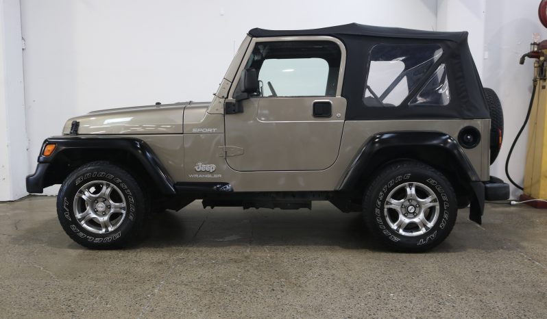 2005 Jeep Wrangler Sport NZ New full