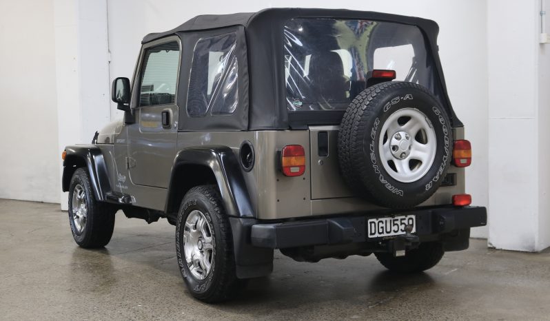 2005 Jeep Wrangler Sport NZ New full